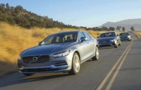 Тест-драйв бизнес-класса 2017: Volvo S90 T6, Cadillac CT6 2.0T, Mercedes-Benz E300